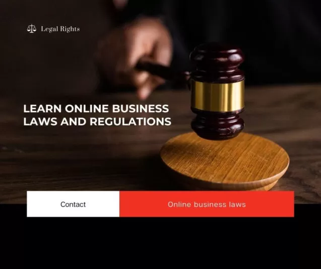 Online business laws and regulations
